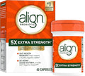 Align Probiotic, Extra Strength, Probiotics for Women and Men, Probiotics for Men, Probiotic Capsules have 5X CFUs, 42 Capsules