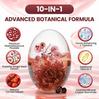 VivoNu Astaxanthin 24mg – Powerful Antioxidant Support for Skin, Eyes & Immune System – 10-in-1 Formula with Lycopene, Grape Seed, Vitamin E & Zinc – Triple Strength, 480 Softgels, 2 Bag