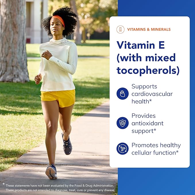 Pure Encapsulations Vitamin E (with Mixed Tocopherols) - Antioxidant Protection & Cellular Function - Contains Mixed Tocopherols - Non-GMO - 90 Softgel Capsules