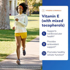 Pure Encapsulations Vitamin E (with Mixed Tocopherols) - Antioxidant Protection & Cellular Function - Contains Mixed Tocopherols - Non-GMO - 90 Softgel Capsules