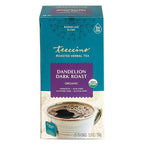 Teeccino Dark Roast Dandelion Tea - Rich & Roasted Herbal Tea That’s Caffeine Free & Prebiotic with Detoxifying Dandelion Root, 25 Tea Bags (Pack of 3)