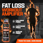 ALPHA LION Burn2O L-Carnitine Liquid 2000mg – Stim Free Super Thermogenic Fat Burner with MitoBurn® & CaloriBurn GP®, Metabolism Booster, Zero Calorie, Sugar-Free (31 Servings, Grapezilla Flavor)