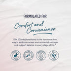 DIM Cream Supplement | Hormone Balancing Cream for Women | Diindolylmethane Supports Estrogen Balance & Relief for Menopause, Perimenopause, Hormonal Acne & Hot Flashes | ~40mg Per Serving | Soy-Free