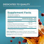 PUREHEALTH RESEARCH UT Fix - Urinary Tract Health Formula - Urinary Tract Support for Women & Men - Cranberry Supplement with D Mannose 1000mg, Vitamin D3 & Bee Propolis - 60 Capsules