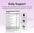 Theralogix Companion Multivitamin & Mineral Supplement - 90-Day Supply - Supplement for Women & Men Without Iron, Vitamin D, or Vitamin K - B Vitamins, Zinc & Magnesium - NSF Certified - 90 Tablets