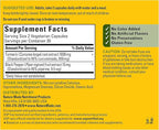 Nature Made Extra Strength Turmeric Curcumin with Black Pepper,1000mg Turmeric Extract per Serving (Standardized to 95% Curcuminoids),Supports Healthy Inflammation Response,60 Capsules,(Pack of 2)