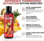 InnoSupps Volcarn 2000 - L-CARNITINE Advanced Energy Liquid | ATP Enhancer with GBEEC | Boosts Energy, Enhances Focus, Caffeine Free, No Artificial Sweeteners | 32 Servings (Tropical Blast)