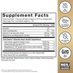 Force Factor Total Beets Ultimate Heart Health Blood Pressure Support with CoQ10, Beet Root Powder, Grape Seed Extract, Blood Pressure Supplement for Circulation, Black Cherry, 30 Servings