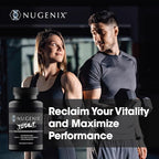 Nugenix Total-T, Free and Total Testosterone Booster Supplement for Men, 90 Count