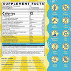 (2 Pack) Kids Multivitamin Gummies with Iron, Sugar Free, Kids Daily Vitamins + Probiotics, Algae Omega 3 (EPA/DHA), A, C, D, Methyl B12, Folate, B6, Zinc, Biotin, for Healthy Growth, Immune Support