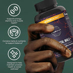 Primal Harvest Total Male+ Multivitamin for Men Vitamins, Minerals and Herbal Support for Energy, Vitality, Immune Health and Performance (1 Pack (90 Count))