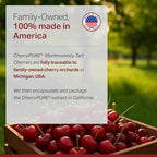Montmorency Tart Cherry, Non GMO, Capsules - CherryPure 50:1 Concentrate eq. 25,000 mg - Antioxidants & Flavonoids, Tart Cherry Extract for Gout & Muscles - 120 Veggie Capsules - 4 Month Supply
