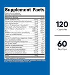 Nutricost Methylated Vitamin B Complex 120 Capsules - (60 Servings) Gluten-Free