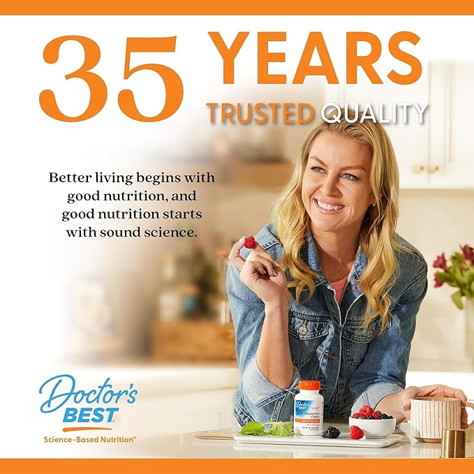 Doctors Best Chewable Fully Active Methyl B12, Methylcobalamin, Energy, Memory, & Mood Support, Non-GMO, Gluten Free, Soy Free, Vegan 60 Tablets