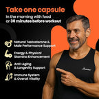Premium Cistanche Tubulosa Extract 500mg (120 Capsules) - 50% Echinacosides,10% Acteosides - Natural Nootropic for Stamina, Immunity and Memory - No Fillers, Hormone Balance - Strength Booster for Men