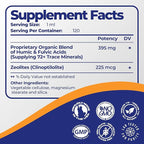 Mimi's Miracle Zeolites: Heavy Metal Detox Zeolite Supplement Drops with 70 Trace Minerals for Adults & Kids - Supports Cell Restoration, Immune & Digestive Tract Health (4 oz Bottle, 60 Day Supply)