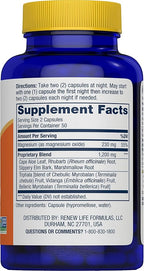 Renew Life Detox Cleanse More, Reduces Bloating and Restores Regularity, Overnight Constipation Relief, Soy, Dairy and gluten-free, 100 Capsules
