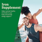 Floradix Iron Tablets - Iron Supplement with B Vitamins, Folic Acid, Vitamin C & More - Energy Support - Vegetarian & Gluten-Free - 120 Tablets (120 Servings)