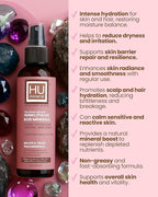 2X Humic Hydration Mineral Spray – Organic Humic Acid, Fulvic Acid Spray with Major & Trace Minerals, Electrolytes & Silica to Boost Collagen - Plant-Based for Skin, Hair & Body Hydration – 8 oz