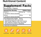 Ester-C American Health with Citrus Bioflavonoids Capsules - 24-Hour Immune Support, Gentle On Stomach, Non-Acidic Vitamin C - Non-GMO, Gluten-Free - 1000 mg, 90 Count
