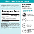 NatureWise Oral Probiotics for Mouth Bad Breath-Chewable Sugar-Free Mint-Lactobacillus reuteri Chewable-Oral Probiotics for Kids&Adults-Non-GMO USA Manufactured-[60-Day Supply],60 Count (Pack of 2)