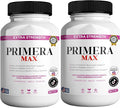 Primera Max Extra Strength Female Support, 60 Veggie Capsules, 1000mg D-Mannose with Cranberry, Hibiscus, Dandelion (2)