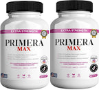 Primera Max Extra Strength Female Support, 60 Veggie Capsules, 1000mg D-Mannose with Cranberry, Hibiscus, Dandelion (2)