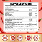 Cayenne Pepper Softgels Supplement, Cayenne Pepper Capsules with VitaminD3+K2,Berberine, Q10, Omega-3, Turmeric, Hawthorn, Beetroot, Supports Leg Vein, Digestive & Heart Vessel Health, 240 Softgels