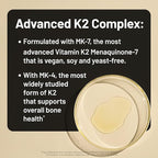 NatureWise [1] Vitamin K2 - MK-7 100mcg + MK-4 500mcg - Non-GMO - 90 Softgels[3-Month Supply] + (Pack of 3) CoQ10 200mg - High Potency Ubiquinone, Non-GMO - 30 Softgels[30-Day Supply]