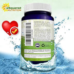 aSquared Nutrition CoQ10 (200 Capsules and 200mg) - High Absorption Vegan CO Q-10 Powder - Enzyme Ubiquinone Supplement Pills, Extra Antioxidant Coenzyme Q10 Vitamin, Coq 10 Alernative to Softgels