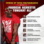 Old School Labs Testosterone Supplement for Men – Fadogia Agrestis 1500mg Max Potency + Tongkat Ali & BioPerine® – Muscle Growth, Recovery, Drive & Stamina – 120 Caps, 40 Servings