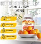 Grapefruit Seed Extract 1000mg Vegan Gummies – 60 Sugar-Free Chews for Immune Balance & Digestive Cleanse, Natural Citrus Support Supplement, Digestive Health and Wellness Support, Non-GMO