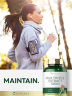 Carlyle Milk Thistle | 300 Capsules | Non-GMO, Gluten Free Extract
