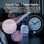 21st Century, Melatonin Quick Dissolve Tablets 10 mg, White, Cherry, 120 Count