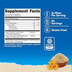 Nutricost Fiber Capsules with Prebiotic Fiber Supplement 150 Capsules - CCOF Certified Supplement, Made with Organic Psyllium Husk & Organic Jerusalem Artichoke, Gluten Free, 3 G Per Serving