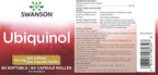 Swanson Ubiquinol 50 Milligrams 60 Sgels