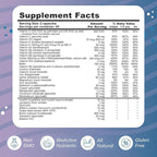 Super Mini-Multi - Children's Multivitamin Swallowable Capsules with Methyl Folate, Methyl B12 and Coenzyme B Vitamins for Growth, Focus, Brain Health (120 Capsules)