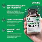 UMZU Sensolin GLP-1 Support Supplement – 30 Day Supply – with Dihydroberberine, Ceylon Cinnamon, Chromium & Biotin – Supports Metabolic Function, Focus & Energy Balance