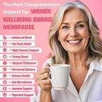 40-in-1 Menopause Supplements for Women, Multibenefit & Complete Black Cohosh for Hot Flashes, Night Sweats & Hormone Balance, w/ Probiotics, DIM, Vitex, Dong Quai, Red Clover and More, 120 Vegan Caps
