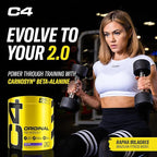 C4 Original Pre-Workout Powder For Endurance, Focus & Performance with 150mg Caffeine, Beta-Alanine, Creatine, Sugar Free Pre-Workout for Men & Women, 30 Servings, Grape