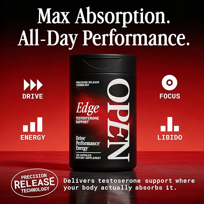 Advanced Natural Testosterone Booster 11-in-1 Drive, Energy, Performance - Tongkat Ali, Fenugreek, KSM-66 Ashwagandha, Boron, DIM - 120 Max Absorption Capsules - Made in USA