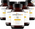 UpWellness Cartilage Revive + Joint Support Supplement for Men and Women - Powered by D-Glucosamine Sulfate, MSM, Vitamin D3, C and More - 5 Bottles