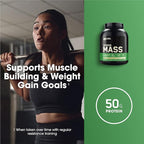Optimum Nutrition Serious Mass, Weight Gainer Protein Powder, Mass Gainer, Vitamin C and Zinc for Immune Support, Creatine, Vanilla, 6 Pound (Packaging May Vary)