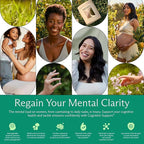 Needed. Cognitive Support - Comprehensive Supplement with Ashwagandha, Reishi & Lion's Mane Mushrooms, Breastfeeding Safe - Supports Focus, Attention, & Memory, 30-Day Supply