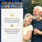 Macular Support Advanced Formula - Eye Supplements for Vision & Macular Health*, Contains Lutein & Zeaxanthin, Vitamins C & E, Zinc, and Astaxanthin, for Seniors & Adults - 60 Count Softgels