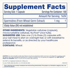 ProHealth Pure Spermidine 1 mg | 180 Capsules | Plant-Based Wheat Germ Extract for Cellular Renewal & Autophagy Support | Non-GMO, Triple Lab-Tested, GMP-Certified