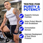 ALLMAX L Glutamine Powder 100g, Fermented L-Glutamine Powder Pure, Unflavored Glutamine Supplement for Gut Health, Recovery & Immune Support, Vegan, Gluten Free