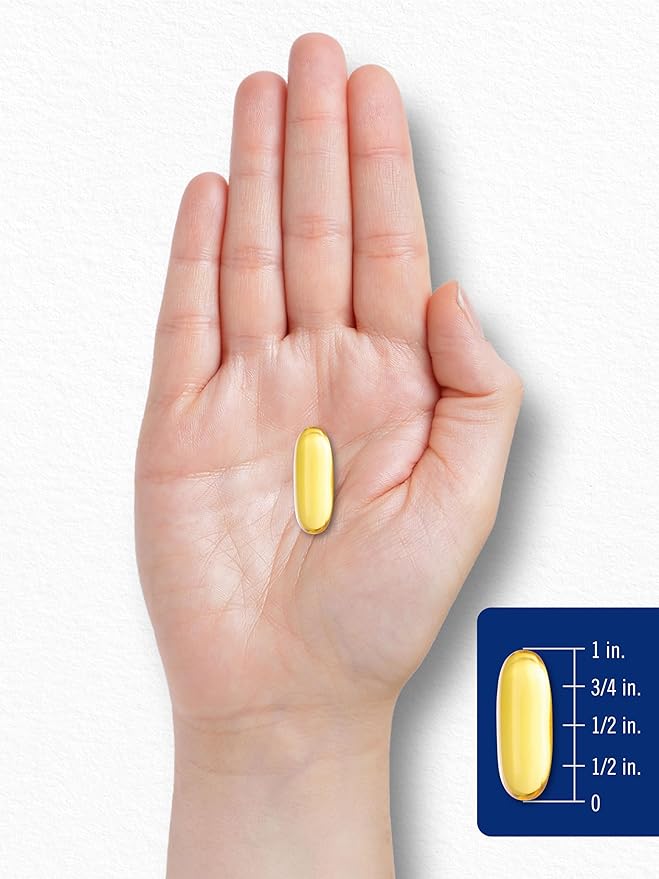 Carlyle Omega 3 Fish Oil 1400 mg | Triple Strength | 60 Softgels | High Potency with EPA & DHA | Non-GMO, Gluten Free Supplement