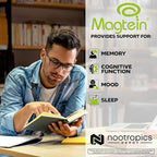 Nootropics Depot Magtein Magnesium L-Threonate Capsules | 540 Count | Mineral Supplement | Natural | Supports Mitochondrial Function | Boosts Energy and Cognitive Function