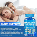 Magnesium Glycinate Gummies 600mg, Chewable Sugar Free Potassium Magnesium Gummies for Sleep, Body Support and Relaxation, Magnesium Supplements with Vitamin D, B6, and CoQ10 for Men & Women
